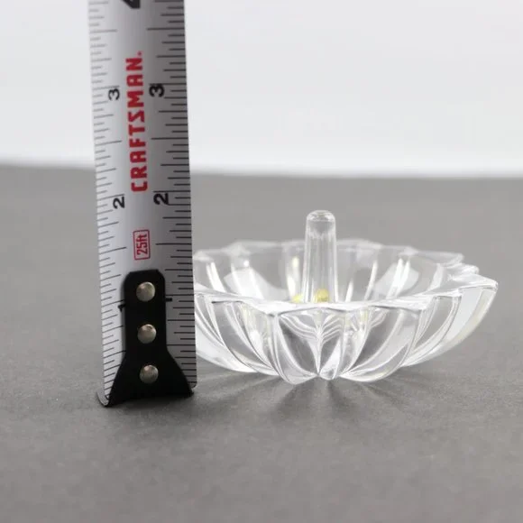 Castel Cristal D'Arques Lead Crystal Ring Tree Genuine Bleikristall 24% PbO - Picture 5 of 13